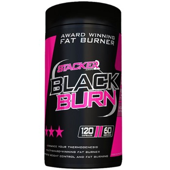 Stacker2 Black Burn, 120 Capsules
