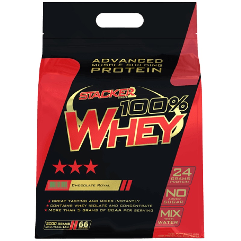 Stacker2 100% Whey, 2000 Grams