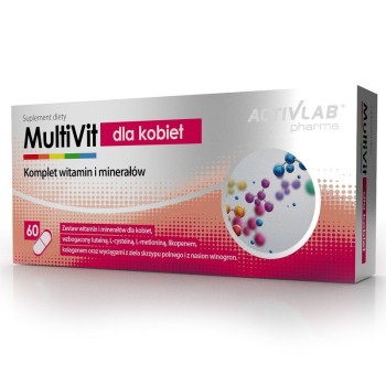 Activlab MultiVit dla Kobiet, 60 Capsules