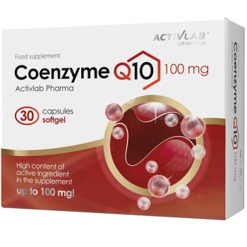 Activlab Pharma Coenzyme Q10 100 mg, 30 Softgels