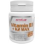 Activlab Vitamin D3+K2 MAX, 120 Tablets