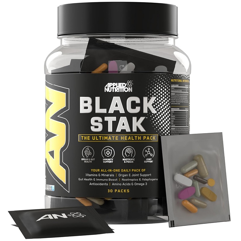 Applied Nutrition Black Stak, 30 Packs