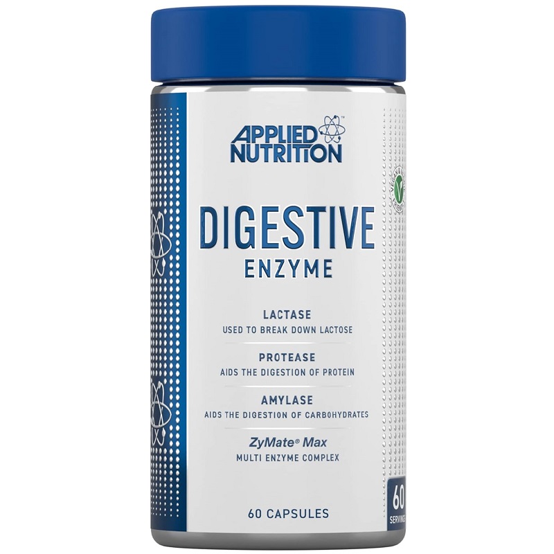 Applied Nutrition Digestive Enzyme, 60 Capsules