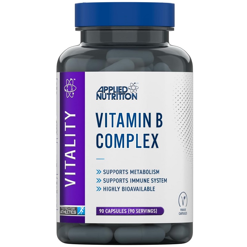 Applied Nutrition Vitamin-B Complex, 90 Capsules