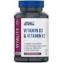 Applied Nutrition Vitamin D3 and Vitamin K2, 60 Veg Capsules