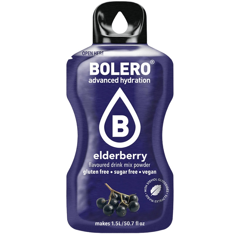 Bolero Classic Drink Elderberry, 1x3 Grams