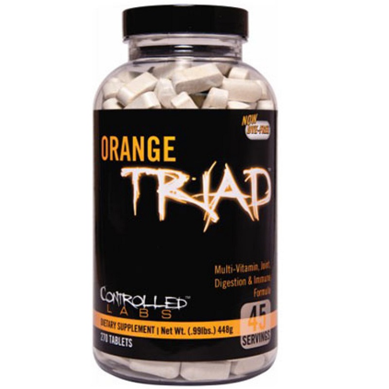 Controlled Labs Orange Triad, 270 Tablets Controlled Labs Orange Triad, 270 Tablets