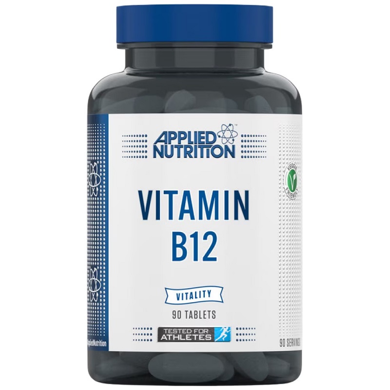 Applied Nutrition Vitamin B12, 90 Capsules Applied Nutrition Vitamin B12, 90 Capsules