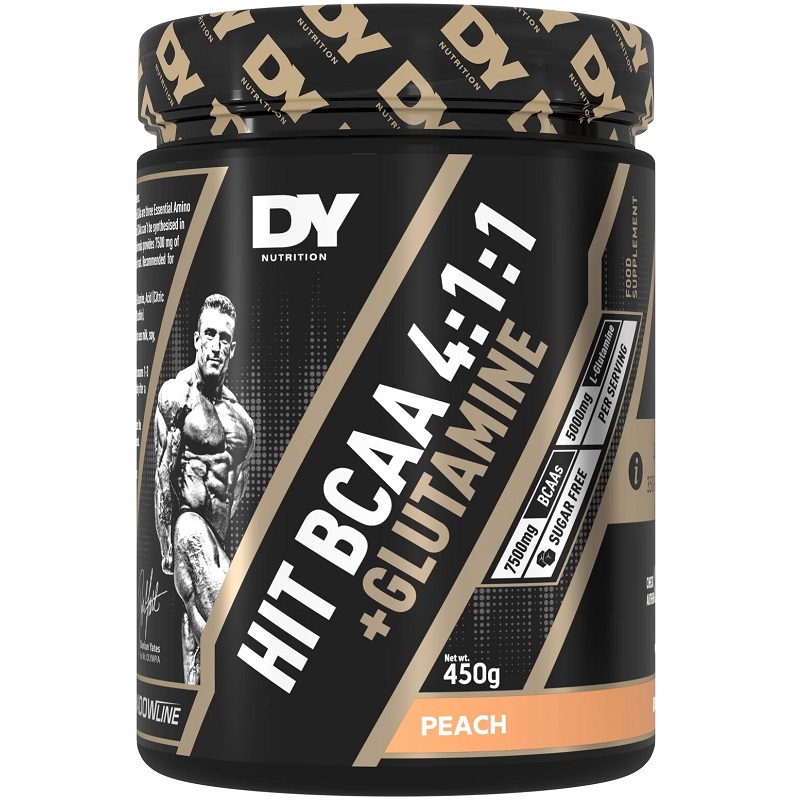 Dorian Yates HIT BCAA 4:1:1 + Glutamine, 450 Grams