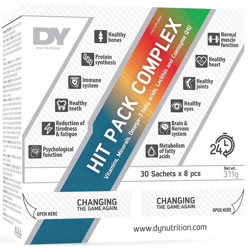 Dorian Yates Hit Pack Complex, 30 Sachets x 8 Capsules