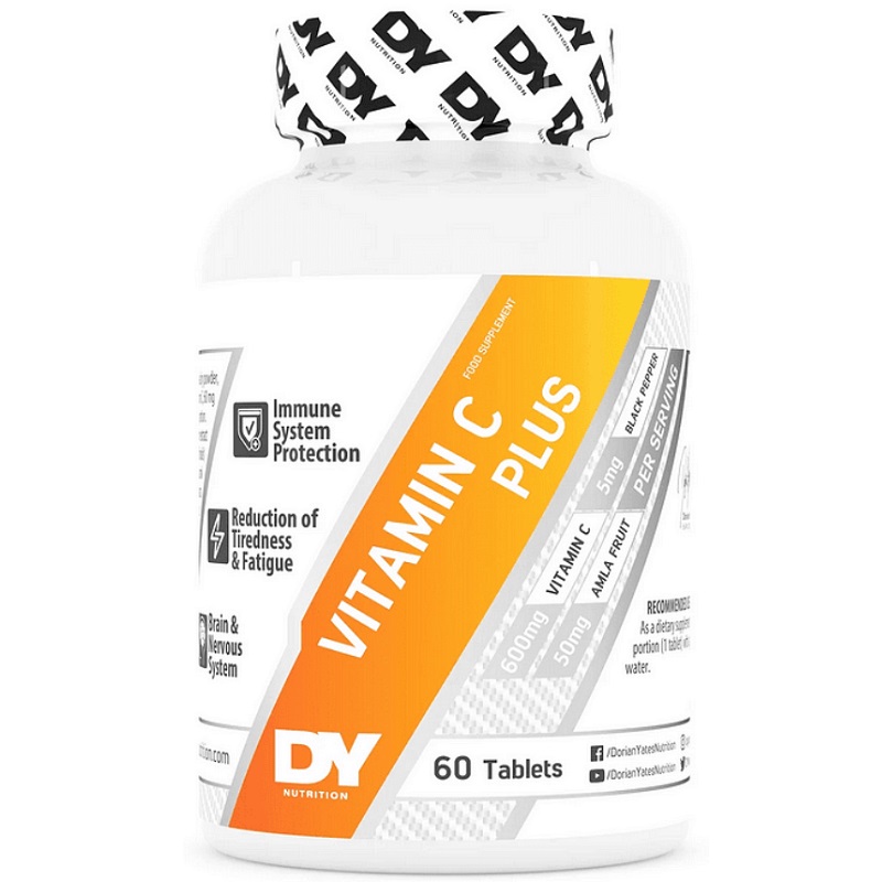 Dorian Yates Vitamin C Plus, 60 Tablets