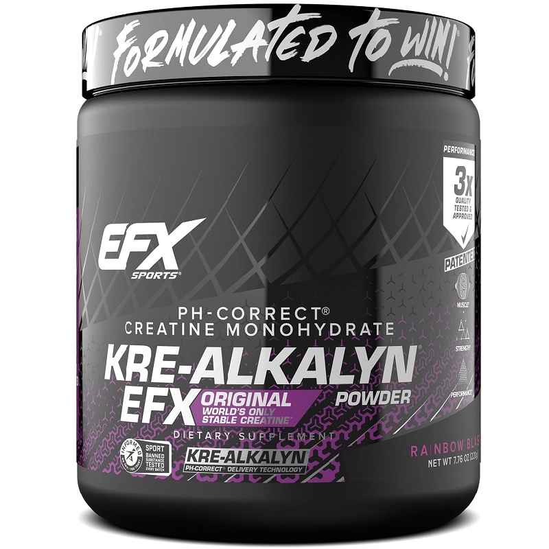 EFX Sports Kre-Alkalyn Powder Natural, 210 Grams