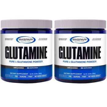 Gaspari Nutrition Glutamine, 2x300 Grams