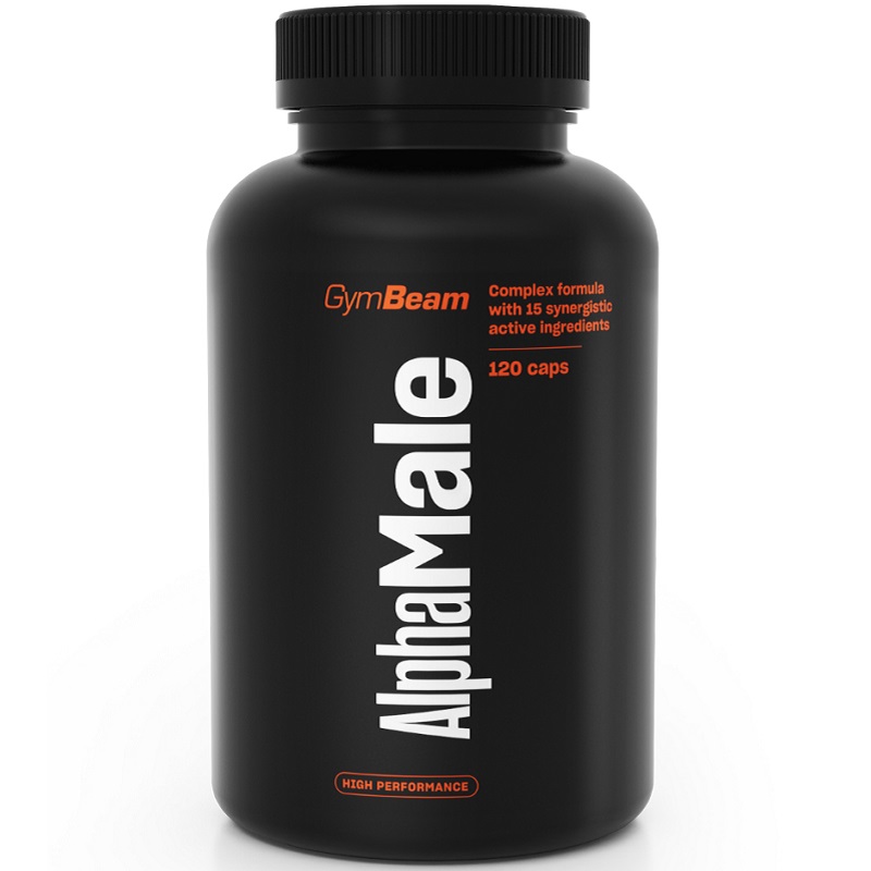 Gym Beam AlphaMale TestoBooster, 120 Capsules