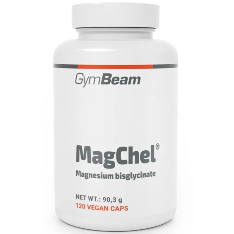 Gym Beam MagChel Magnesium Bisglucinate, 120 Capsules