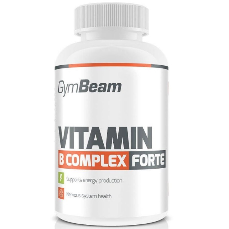 Gym Beam Vitamin B Complex Forte, 90 Tablets Gym Beam Vitamin B Complex Forte, 90 Tablets