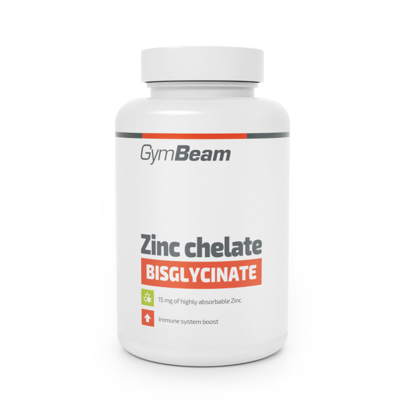 Gym Beam Zinc Chelate Bisglycinate, 180 Capsules