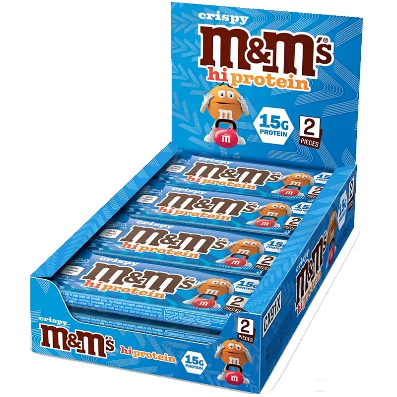 Mars Protein M&M's Crispy High Protein Bar, 1x52 Grams Mars Protein M&M's Crispy High Protein Bar, 1x52 Grams