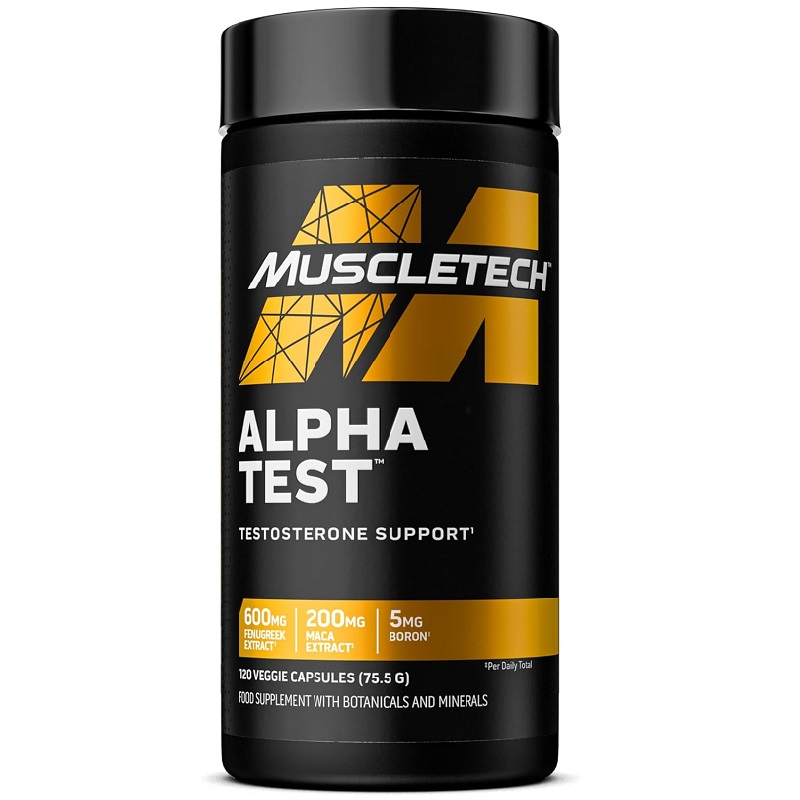 MuscleTech Alpha Test, 120 Veg Capsules MuscleTech Alpha Test, 120 Veg Capsules