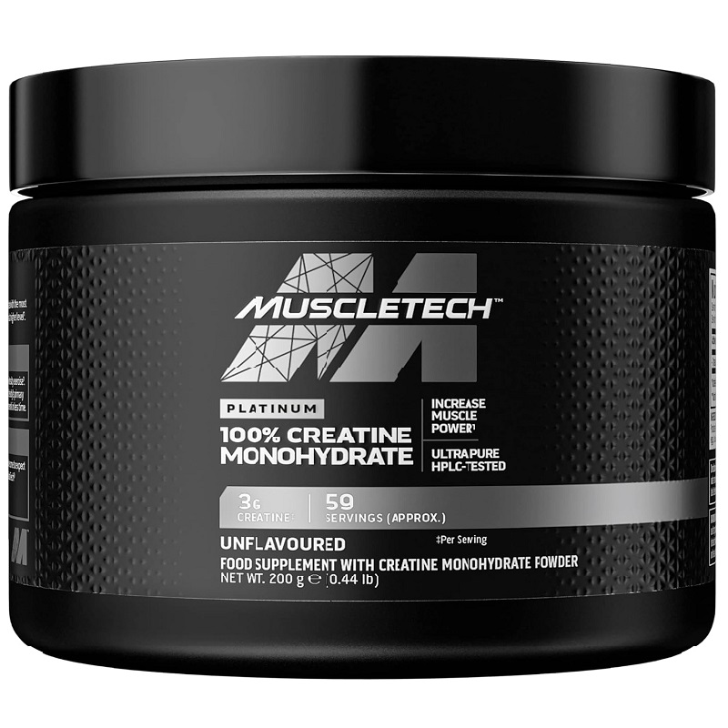 MuscleTech Platinum 100% Creatine Monohydrate, 200 Grams MuscleTech Platinum 100% Creatine Monohydrate, 200 Grams