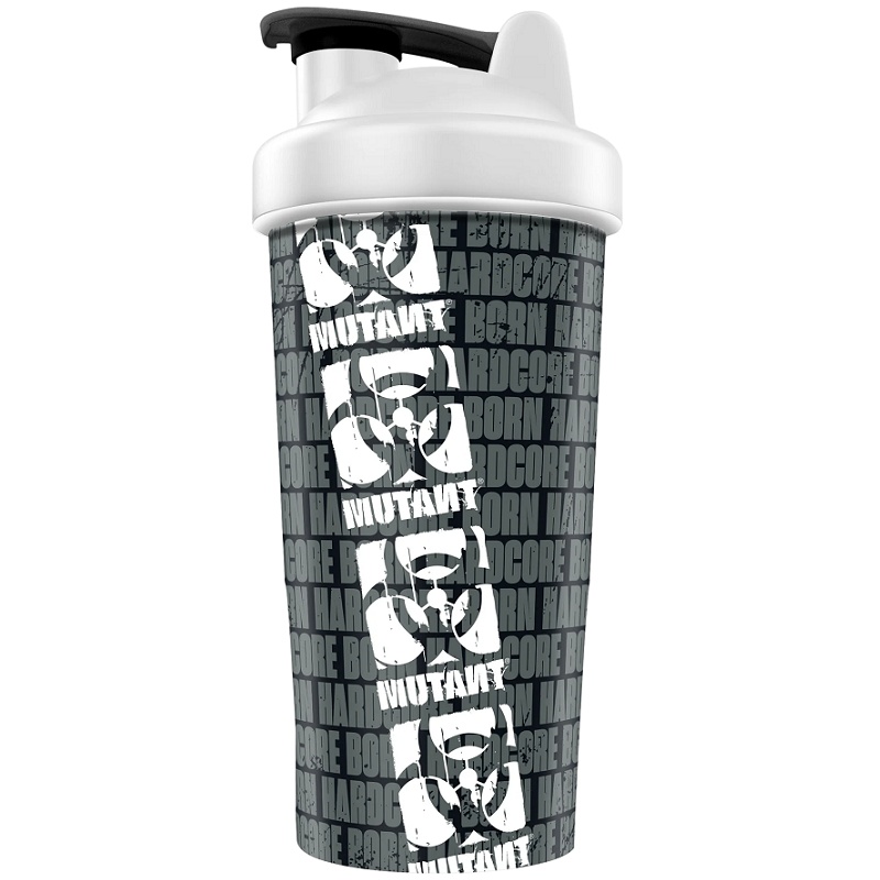 Mutant Shaker Cup Born Hardcore White, 700 ml Mutant Shaker Cup Born Hardcore White, 700 ml