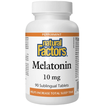 Natural Factors Melatonin 10 mg, 90 Tablets Natural Factors Melatonin 10 mg, 90 Tablets