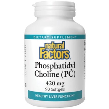 Natural Factors Phosphatidyl Choline 420 mg, 90 Softgels