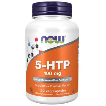 NOW 5-HTP 100 mg, 120 Veg Capsules NOW 5-HTP 100 mg, 120 Veg Capsules