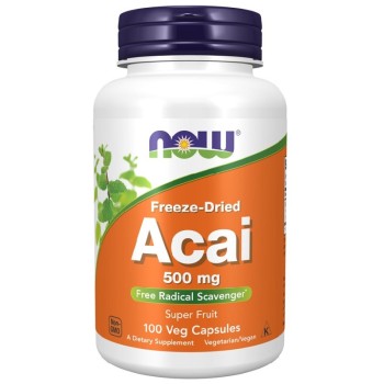NOW Acai 500 mg, 100 Veg Capsules NOW Acai 500 mg, 100 Veg Capsules