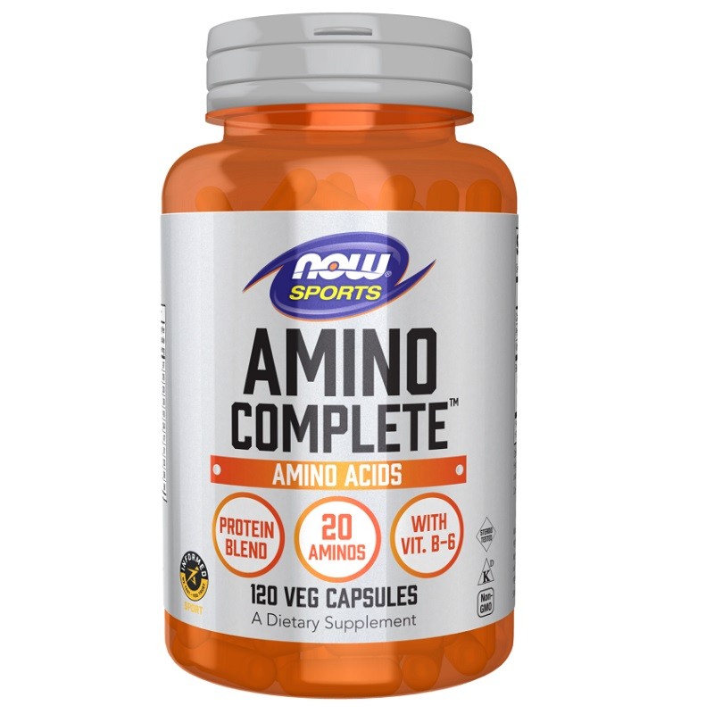 NOW Amino Complete, 120 Capsules NOW Amino Complete, 120 Capsules