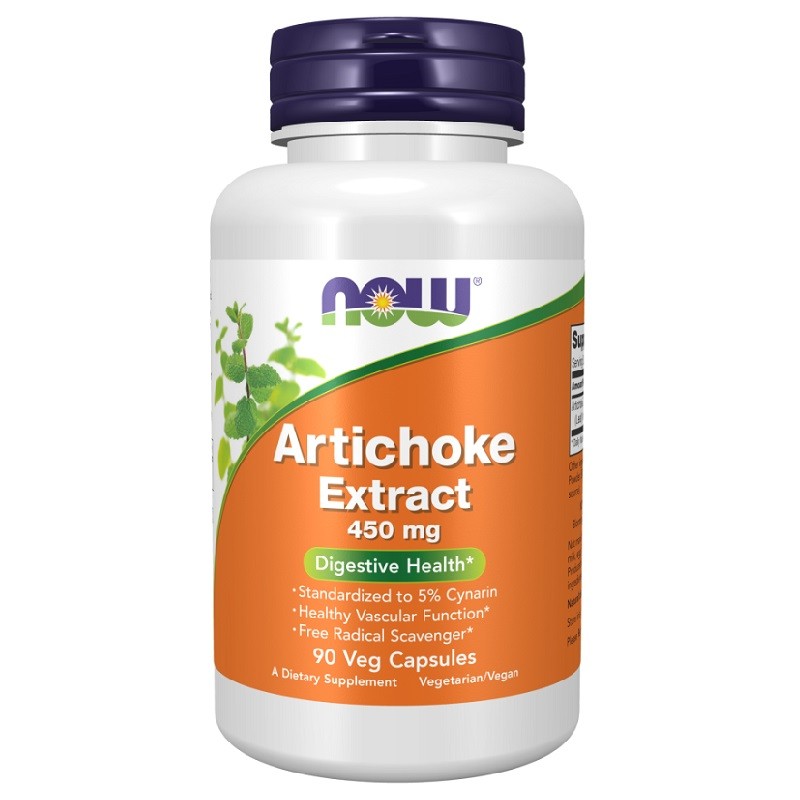 NOW Artichoke Extract 450mg, 90 Veg Capsules NOW Artichoke Extract 450mg, 90 Veg Capsules