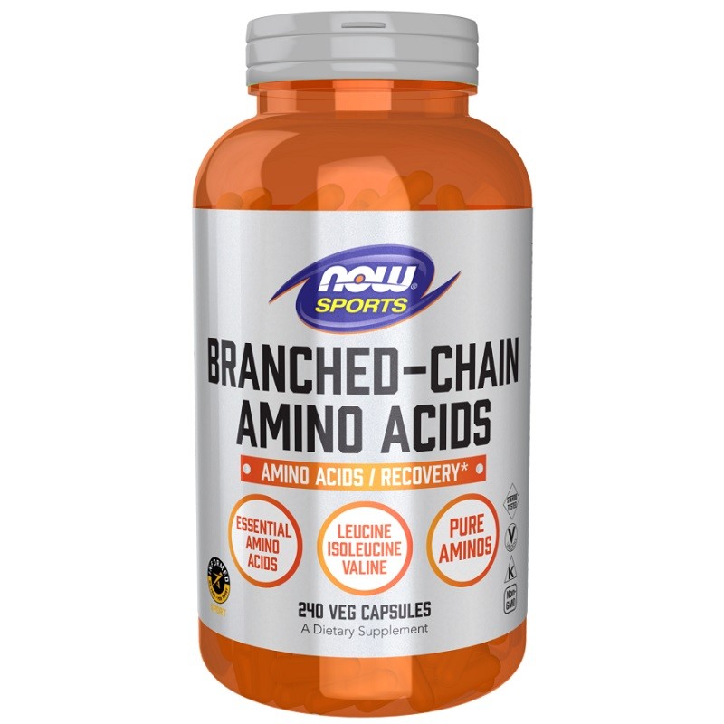 NOW Branched Chain Amino Acids, 240 Capsules NOW Branched Chain Amino Acids, 240 Capsules