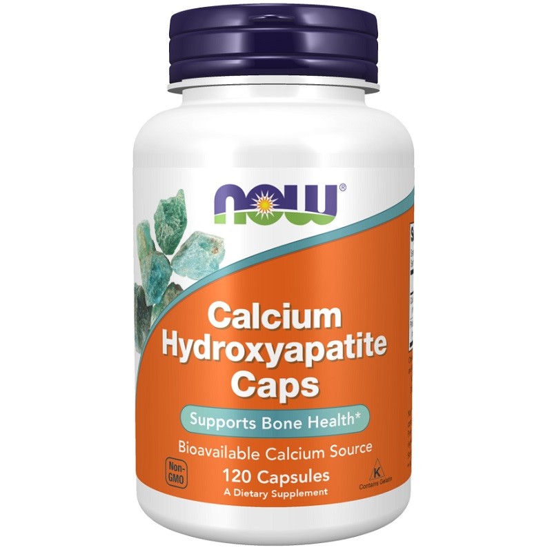 NOW Calcium Hydroxyapatite, 120 Capsules NOW Calcium Hydroxyapatite, 120 Capsules