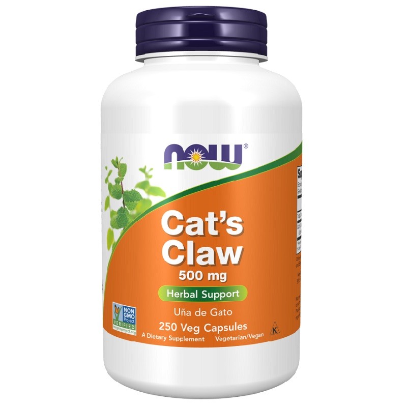 NOW Cat's Claw 500mg, 250 Veg Capsules NOW Cat's Claw 500mg, 250 Veg Capsules