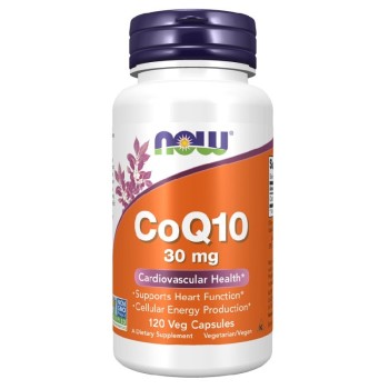 NOW CoQ10 30 mg, 120 Veg Capsules NOW CoQ10 30 mg, 120 Veg Capsules