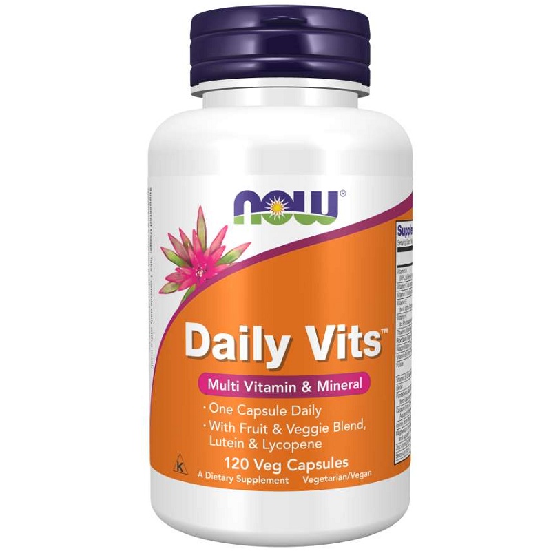 NOW Daily Vits, 120 Veg Capsules