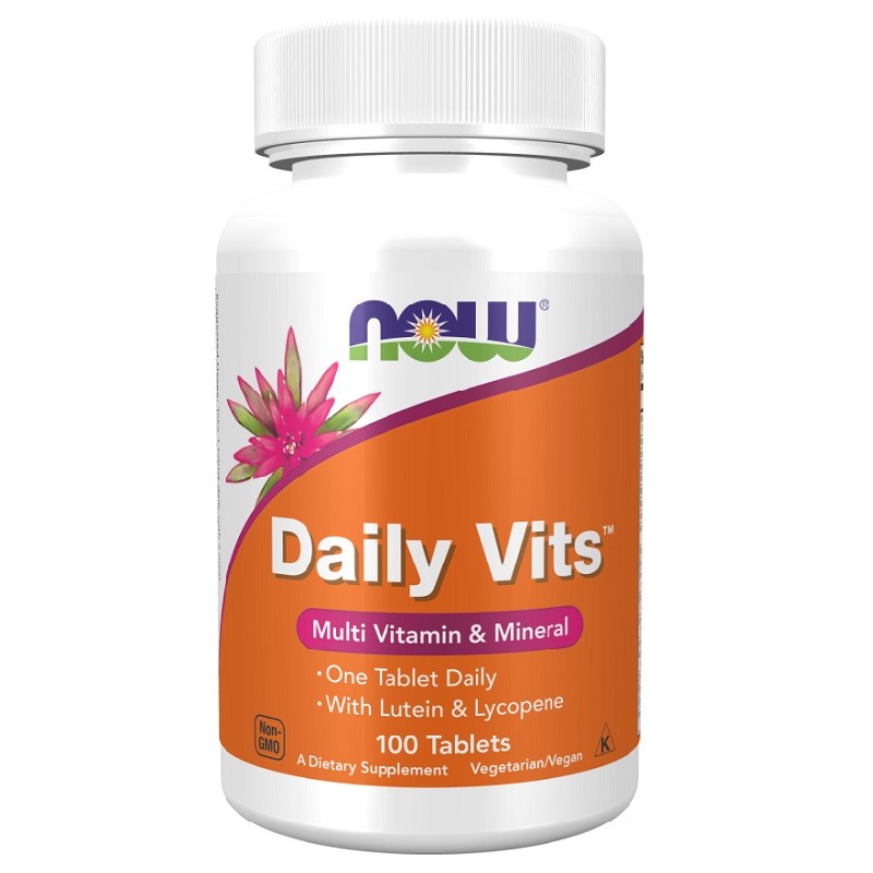 NOW Daily Vits, 100 Tablets