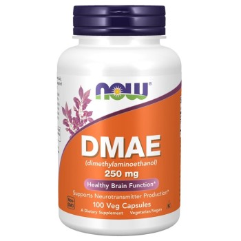 NOW DMAE (Dimethylaminoethanol) 250mg, 100 Veg Capsules NOW DMAE (Dimethylaminoethanol) 250mg, 100 Veg Capsules