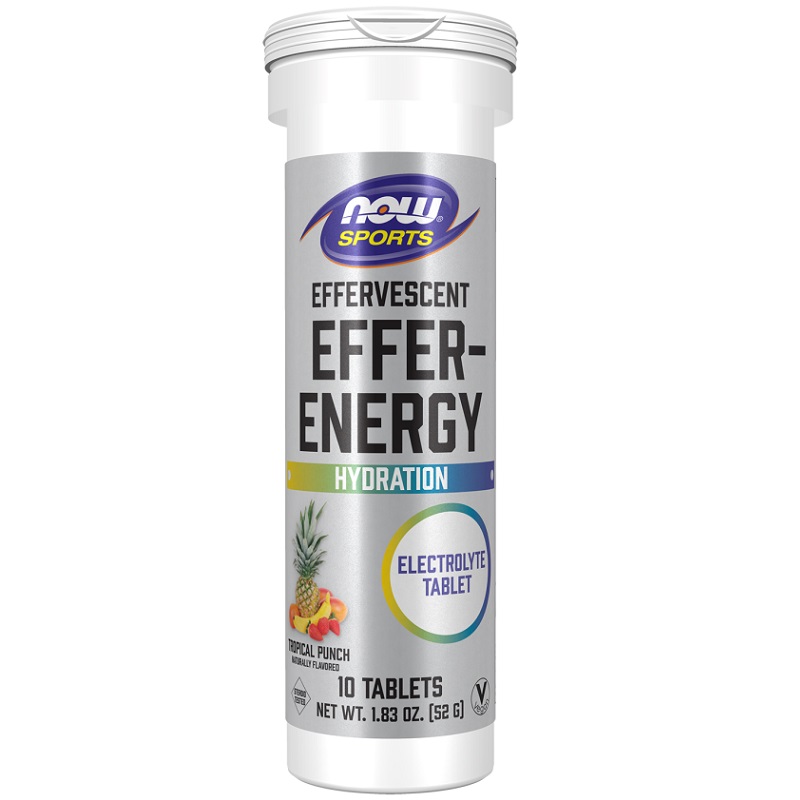 NOW Effer-Energy, 10 Effervescent Tablets NOW Effer-Energy, 10 Effervescent Tablets