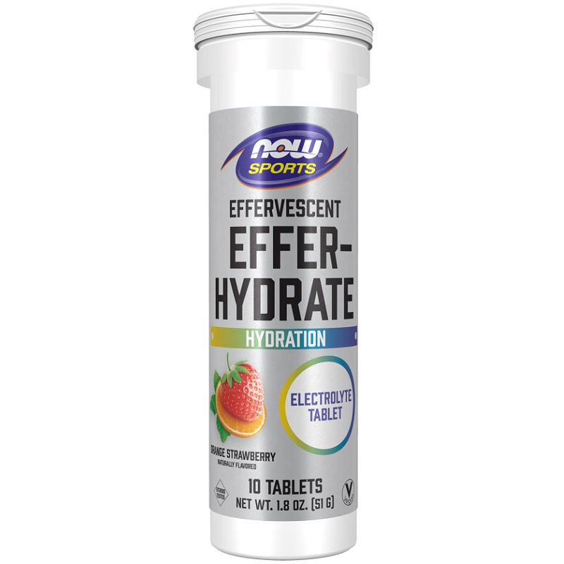 NOW Effer-Hydrate, 10 Effervescent Tablets NOW Effer-Hydrate, 10 Effervescent Tablets