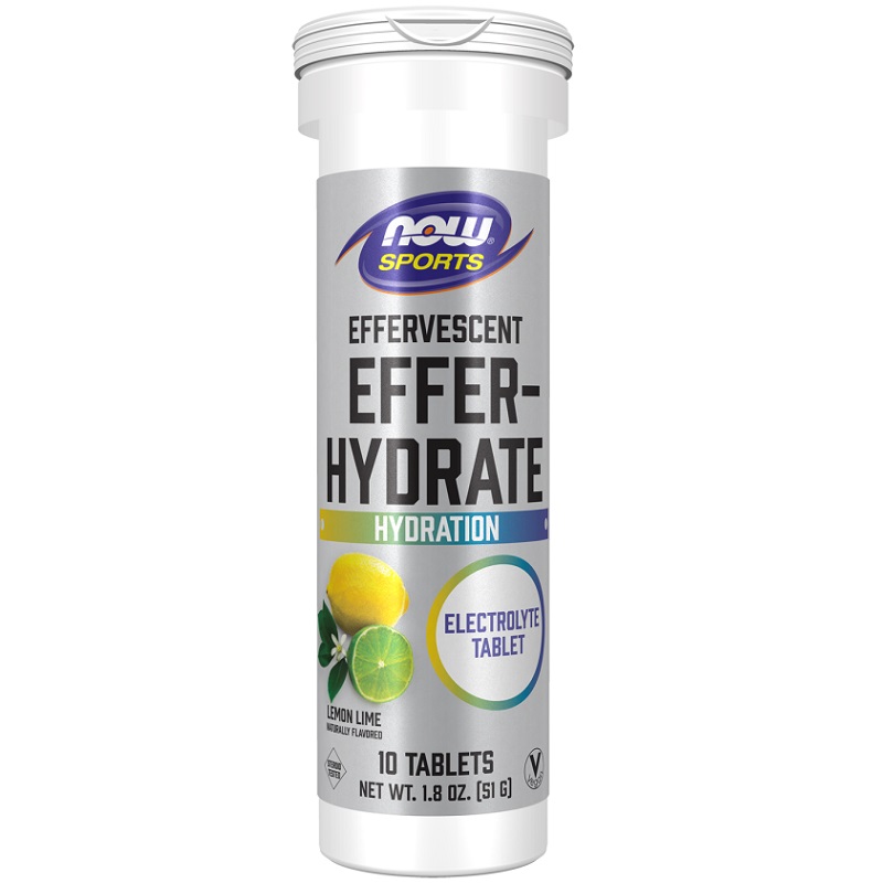 NOW Effer-Hydrate, 10 Effervescent Tablets NOW Effer-Hydrate, 10 Effervescent Tablets