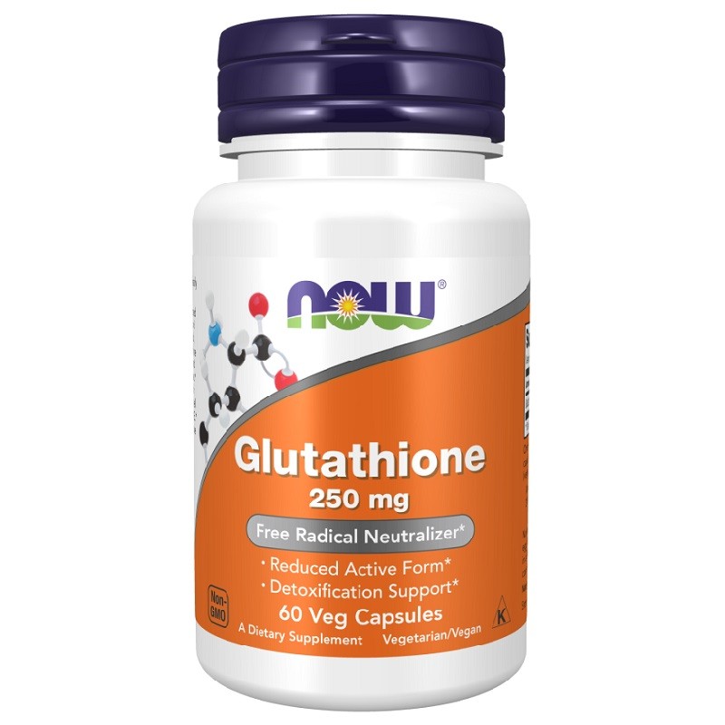 NOW Glutathione 250mg, 60 Veg Capsules NOW Glutathione 250mg, 60 Veg Capsules