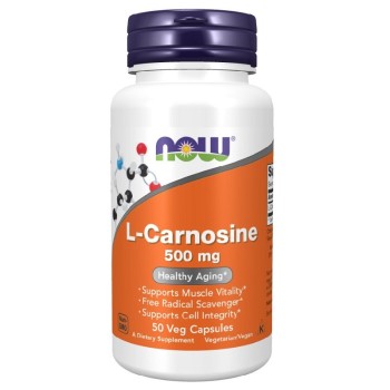 NOW L-Carnosine 500mg, 50 Veg Capsules NOW L-Carnosine 500mg, 50 Veg Capsules