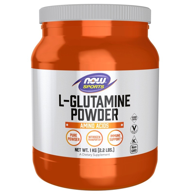 NOW L-Glutamine Powder, 1000 Grams 