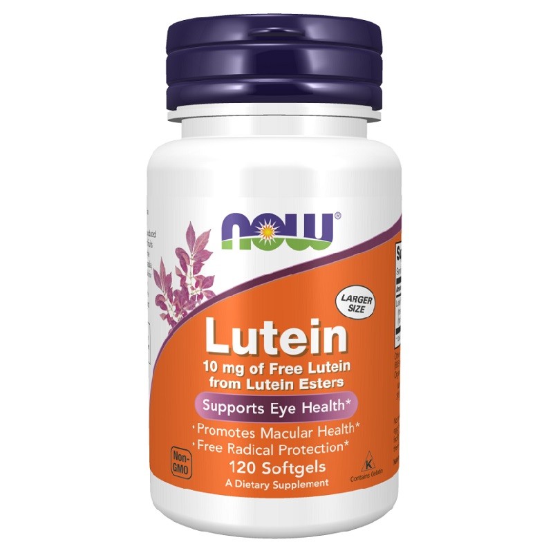 NOW Lutein Esters 10mg, 120 Softgels NOW Lutein Esters 10mg, 120 Softgels