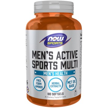 NOW Men's Active Sports Multi, 180 Softgels
