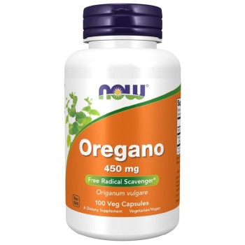 NOW Oregano 450mg, 100 Veg Capsules NOW Oregano 450mg, 100 Veg Capsules