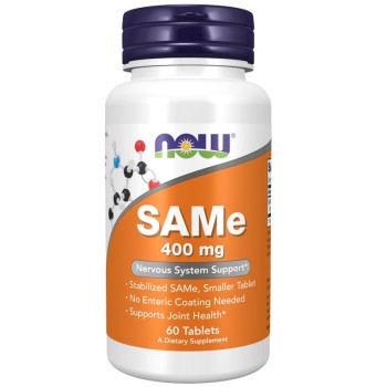 NOW SAMe 400mg, 60 Tablets