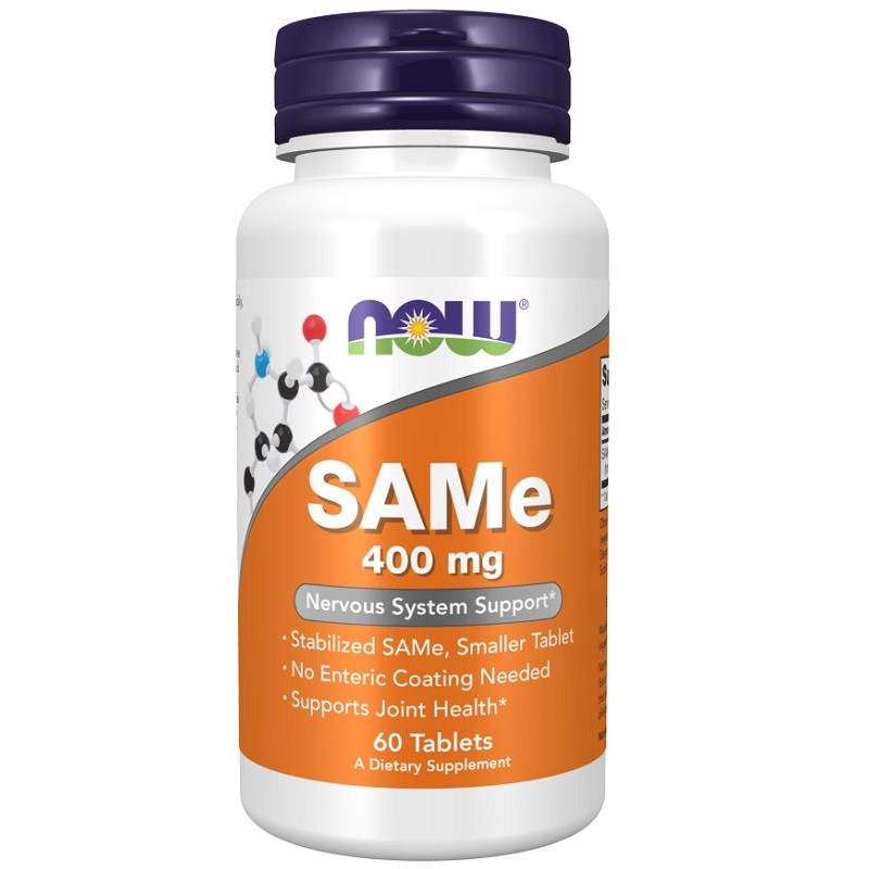 NOW SAMe 400mg, 60 Tablets NOW SAMe 400mg, 60 Tablets