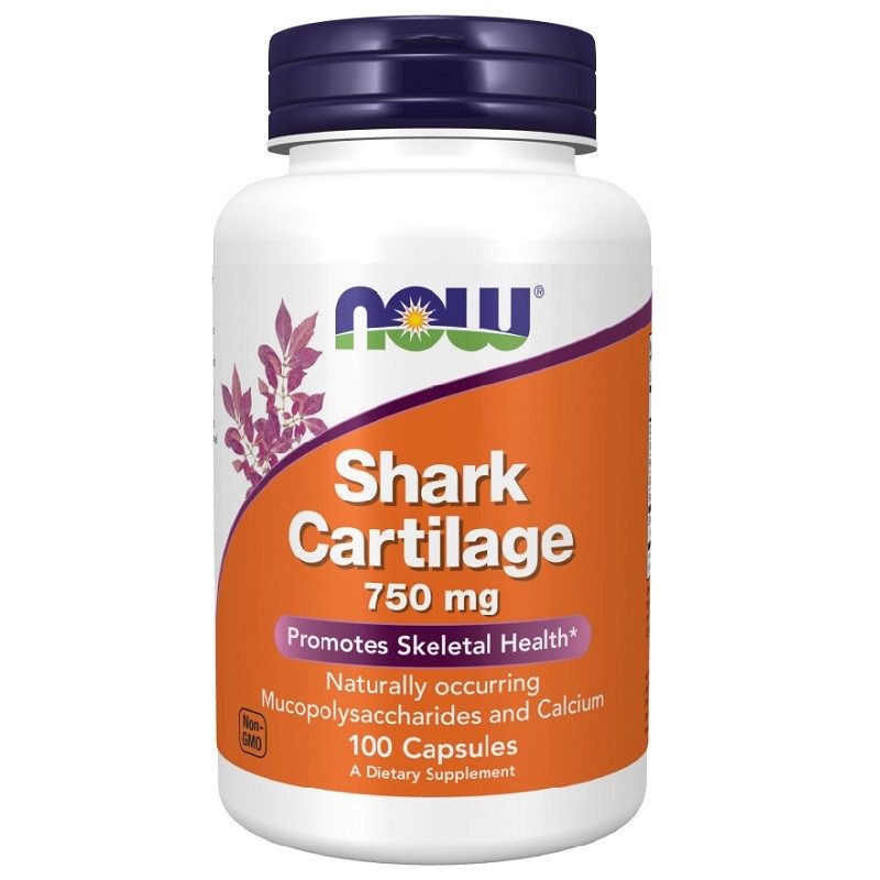 NOW Shark Cartilage 750 mg, 100 Capsules NOW Shark Cartilage 750 mg, 100 Capsules